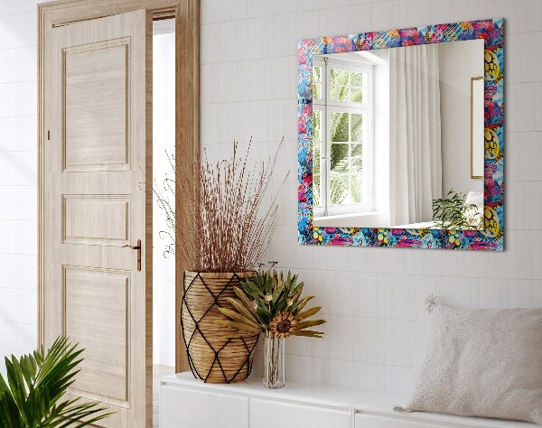 Motif abstrait coloré