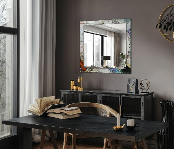 Mosaïque abstraite de cercles