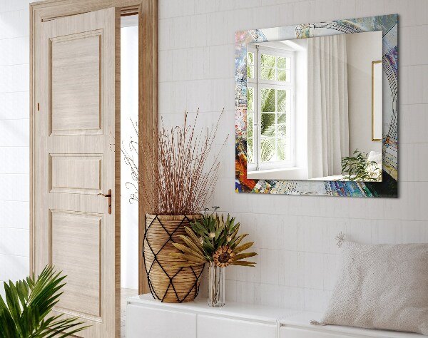 Mosaïque abstraite de cercles