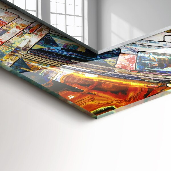 Mosaïque abstraite de cercles