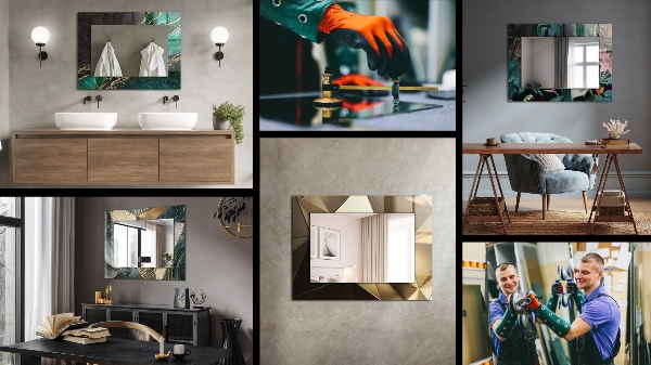 Motifs en carreaux colorés