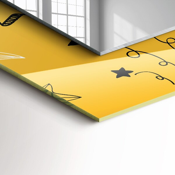 Différents motifs d'étoiles