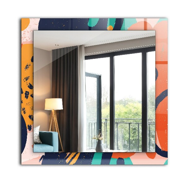 Impression de couleurs abstraites