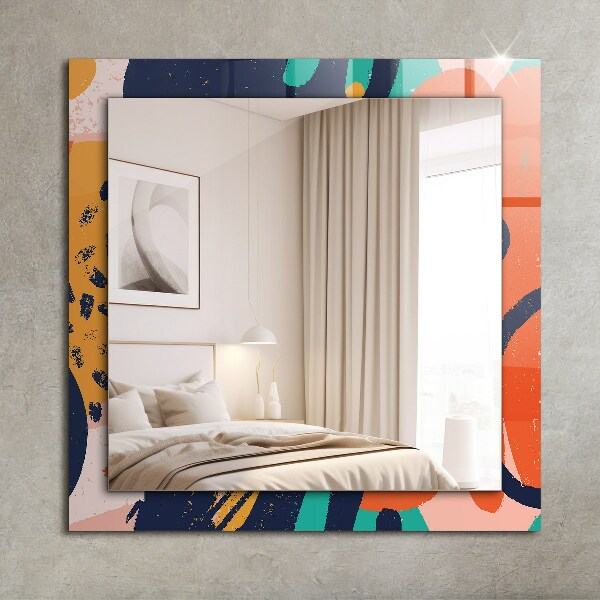 Impression de couleurs abstraites