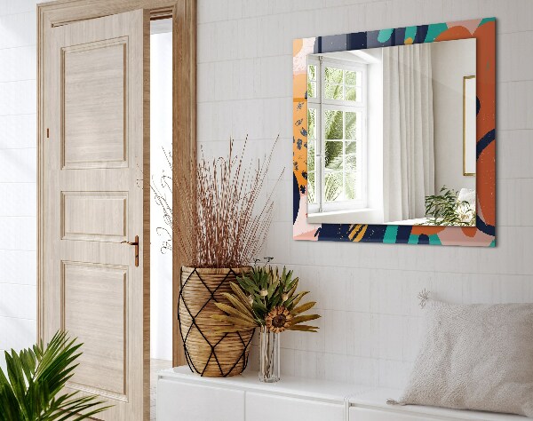 Impression de couleurs abstraites