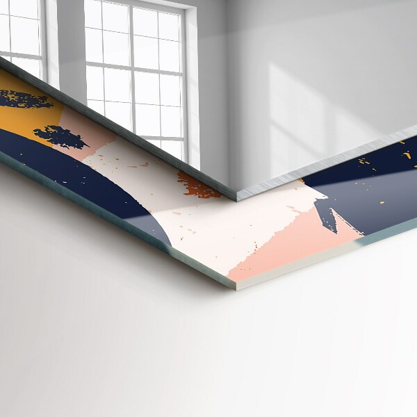 Impression de couleurs abstraites