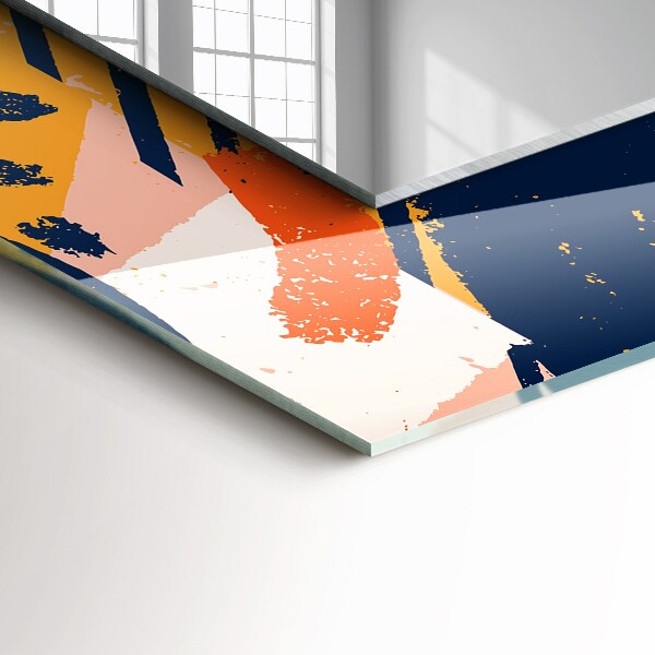 Impression de couleurs abstraites