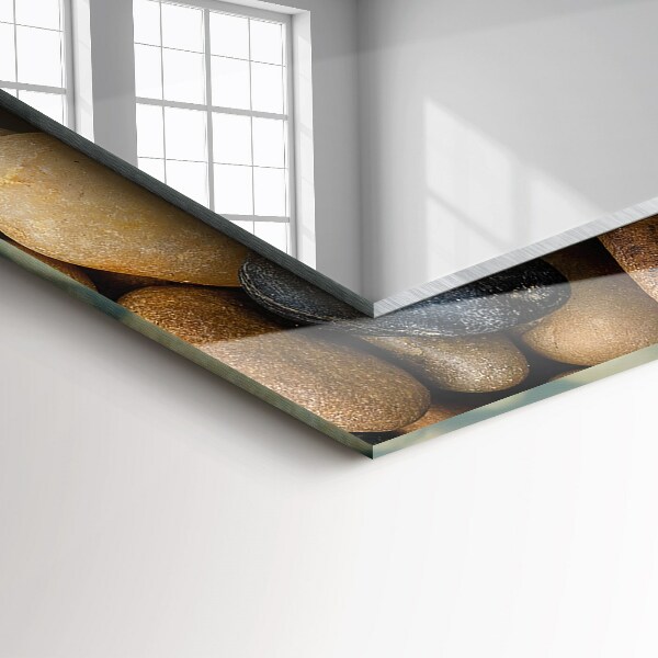 Pierres lisses colorées