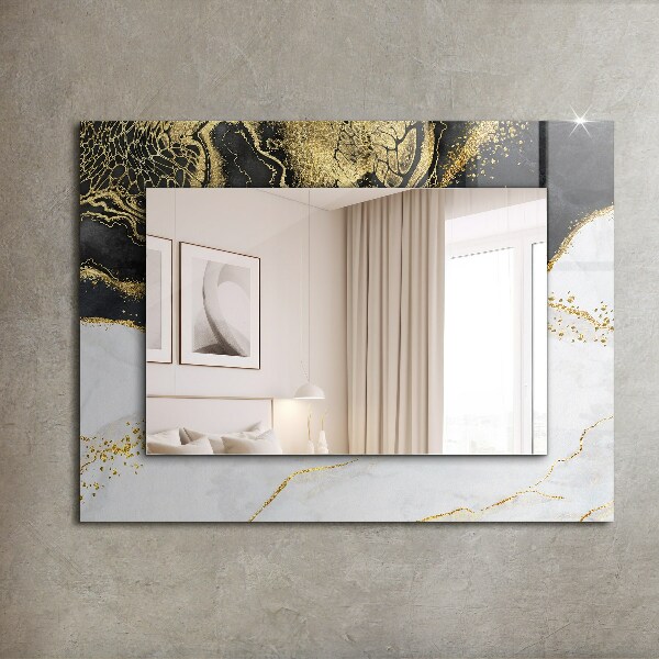 Art abstrait en or