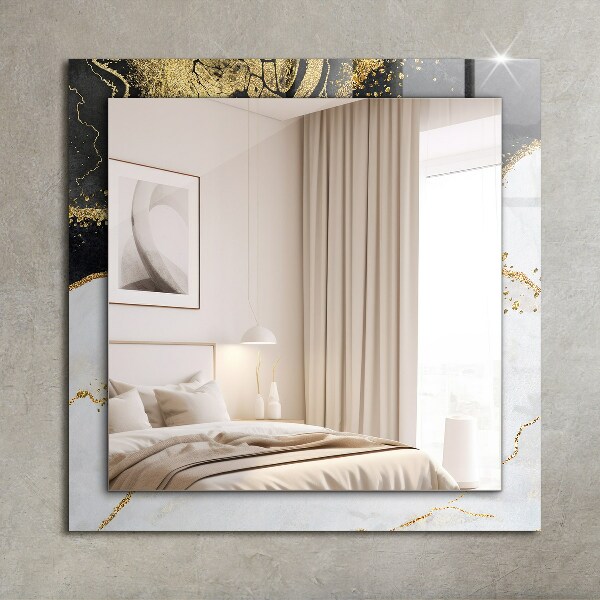 Art abstrait en or