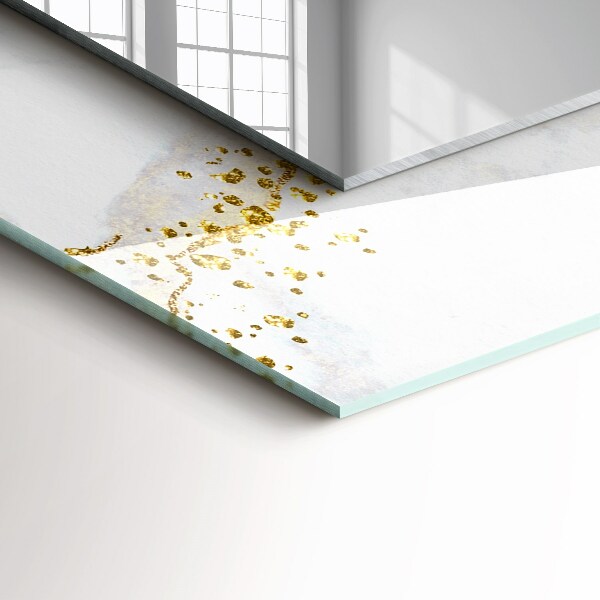 Art abstrait en or