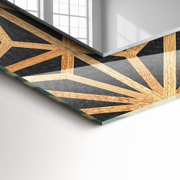 Motif géométrique en os