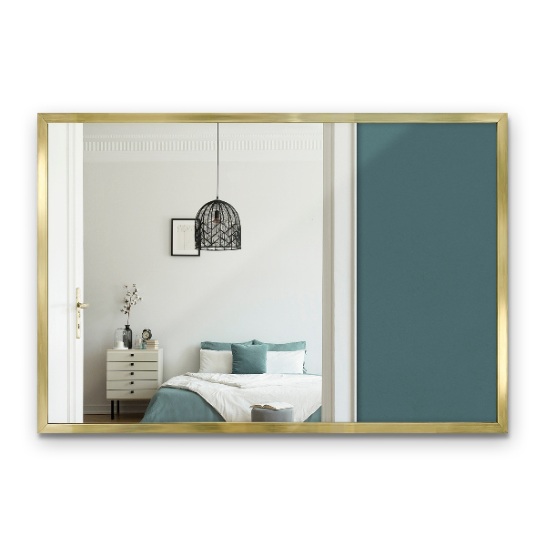 Miroir mural traditionnel à cadre doré 60x40 cm