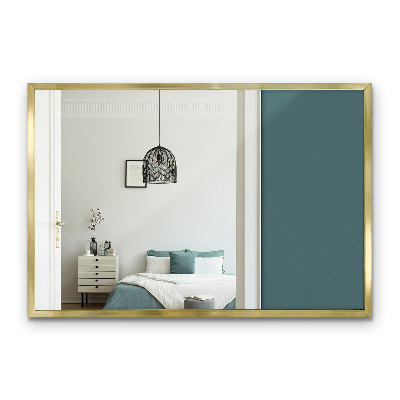 Miroir mural traditionnel à cadre doré 60x40 cm