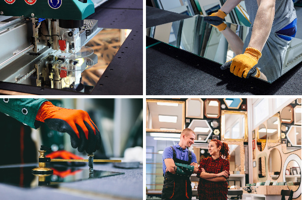 Miroir de salle de bain rond lumineux led fi 70 cm