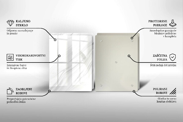 Protection plaque induction Marbre délicat