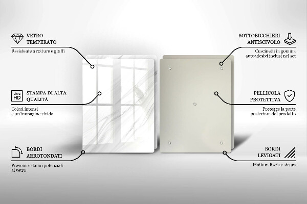 Protection plaque induction Marbre délicat
