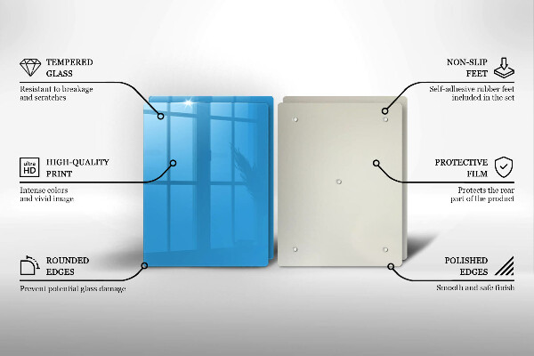 Protection plaque induction Couleur bleue