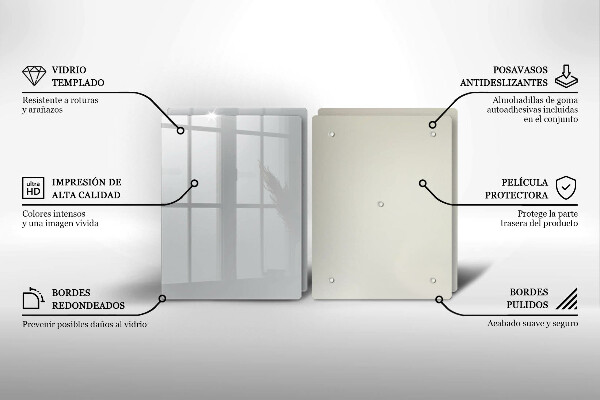 Protection plaque induction Couleur grise