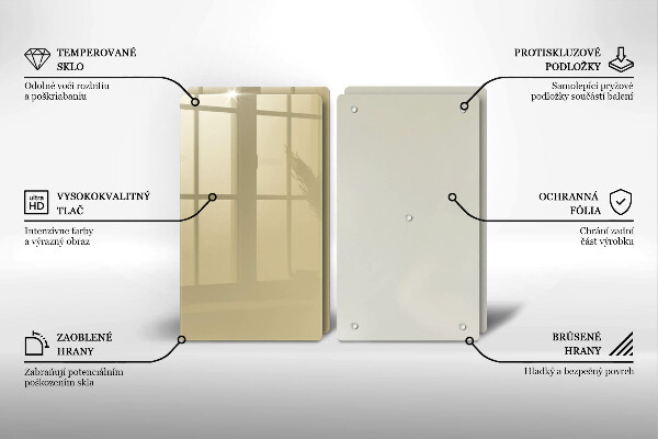 Protection plaque induction Couleur beige