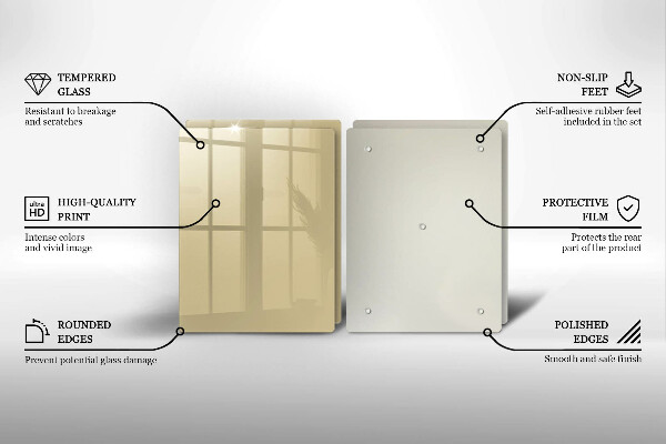 Protection plaque induction Couleur beige