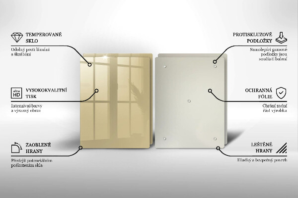 Protection plaque induction Couleur beige