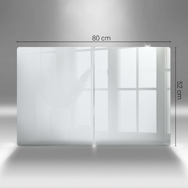 Protection plaque induction couleur blanche