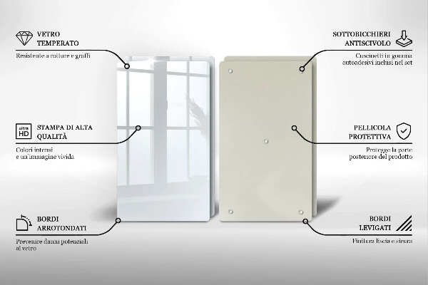 Protection plaque induction couleur blanche