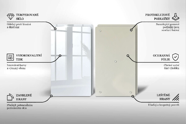 Protection plaque induction couleur blanche