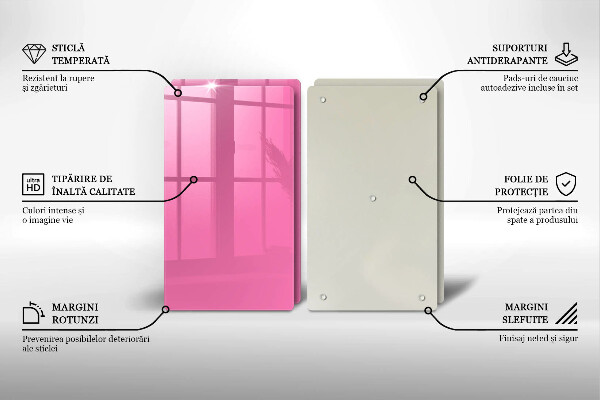 Protection plaque induction Couleur rose