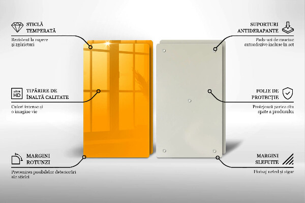 Protection plaque induction Couleur jaune foncé