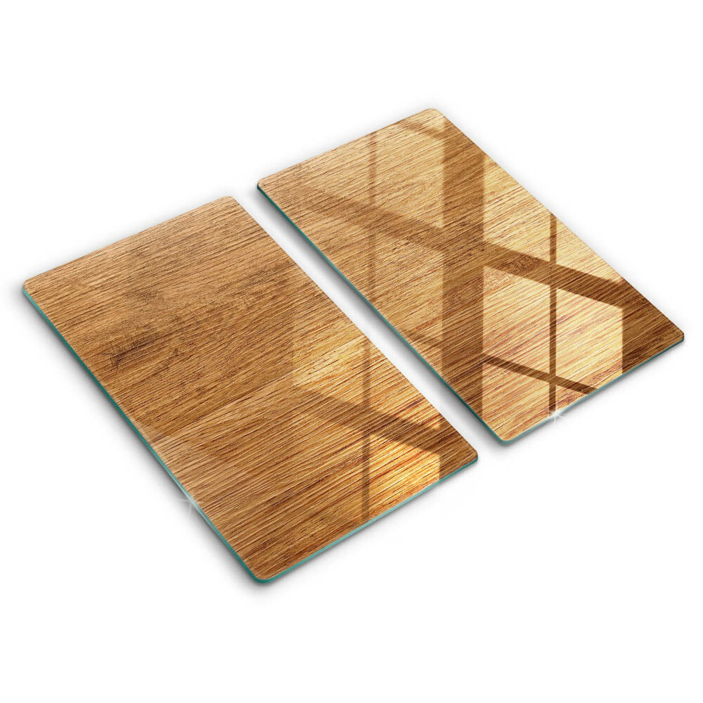 Cache plaque de cuisson Texture de planche de bois
