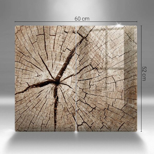 Protection plaque induction Coupe transversale d'un arbre