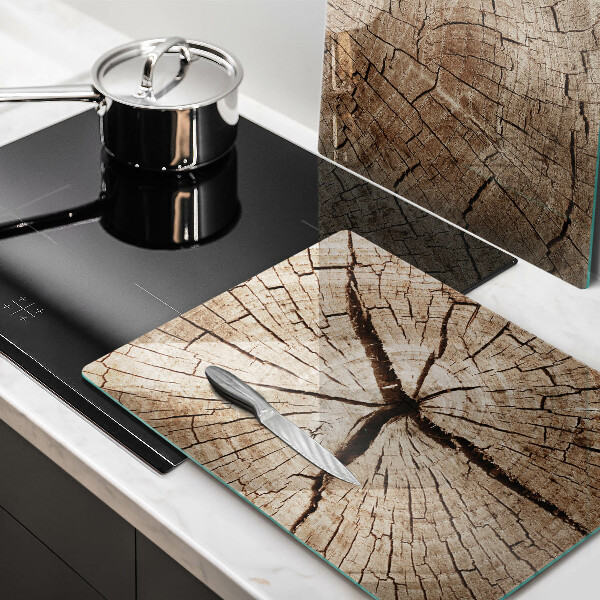 Protection plaque induction Coupe transversale d'un arbre