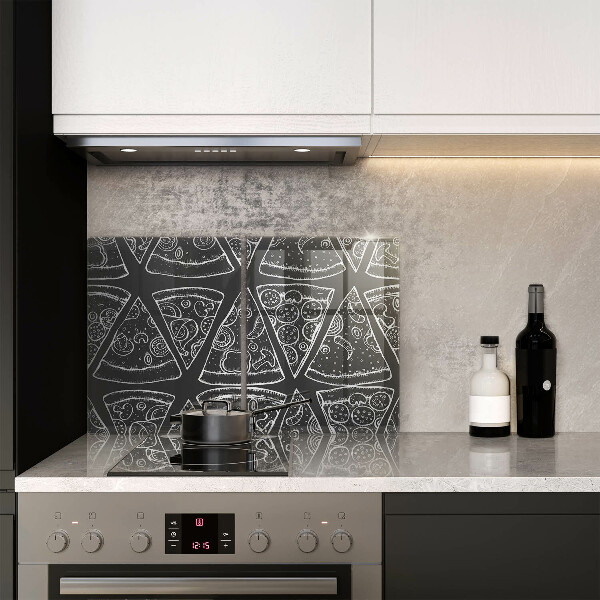 Protection plaque induction Illustration de pizza