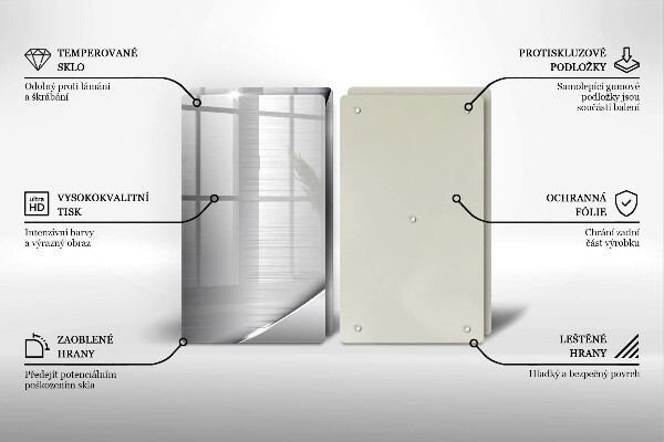 Cache plaque de cuisson Formes métalliques