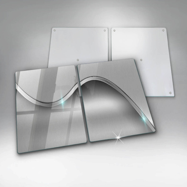 Protection plaque induction Abstraction du métal