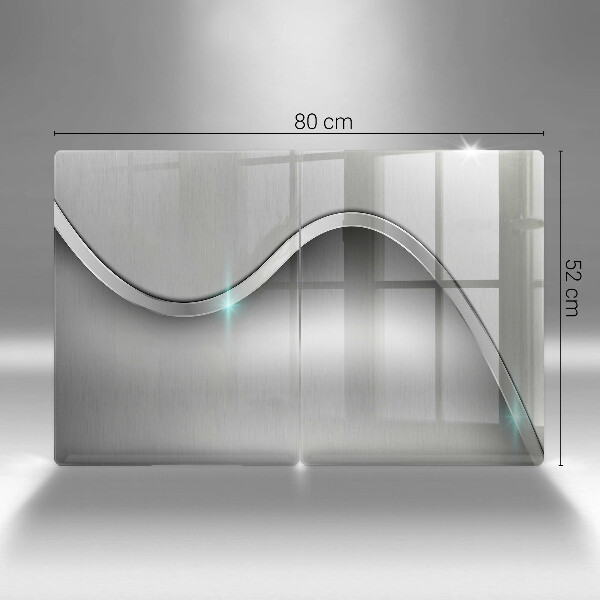 Protection plaque induction Abstraction du métal