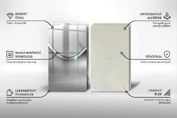 Protection plaque induction Abstraction du métal