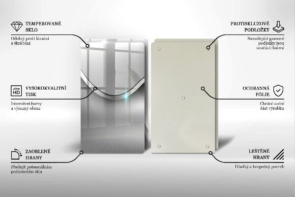 Protection plaque induction Abstraction du métal