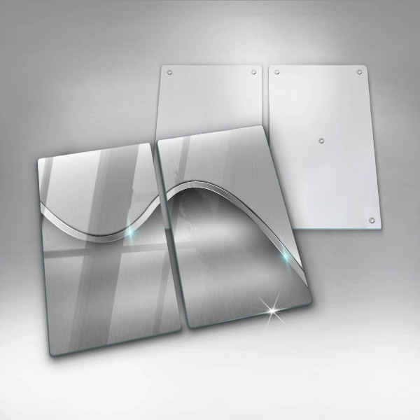 Protection plaque induction Abstraction du métal