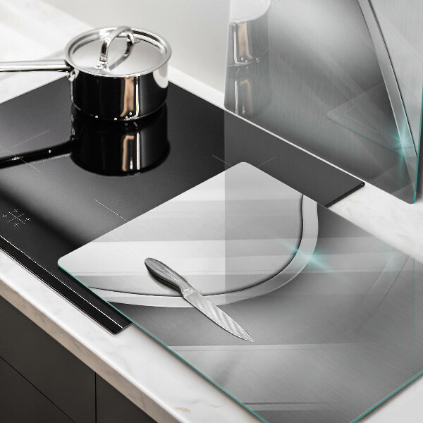 Protection plaque induction Abstraction du métal