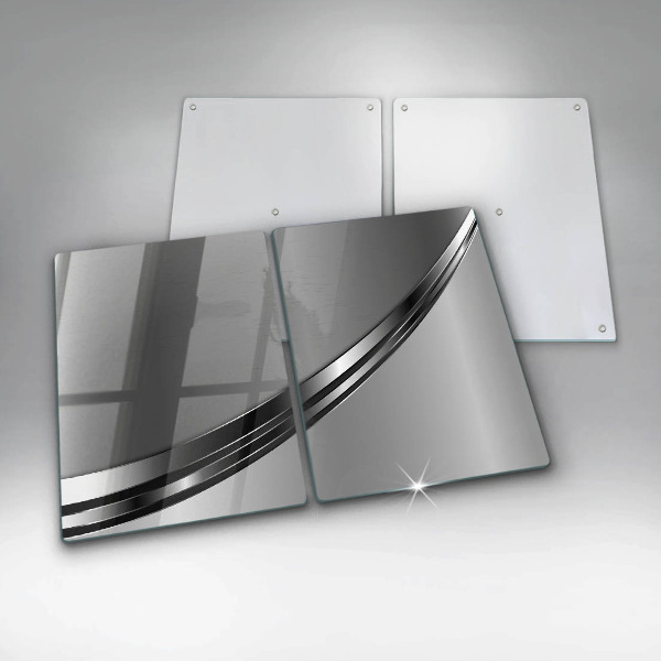 Protection plaque induction Abstraction du métal