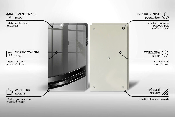 Protection plaque induction Abstraction du métal