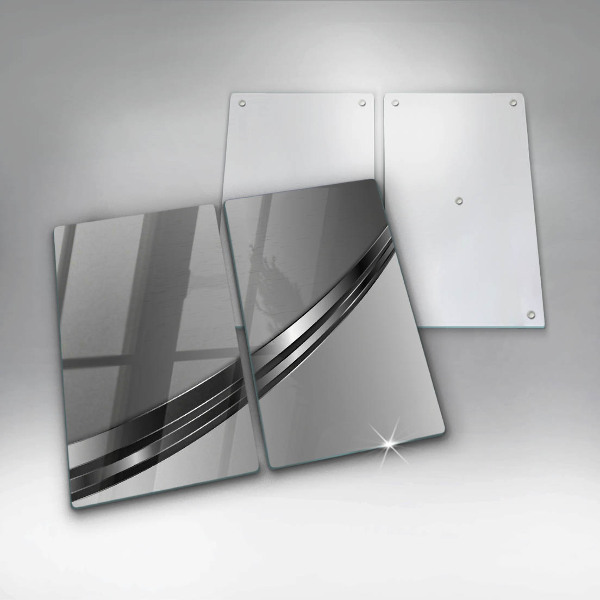 Protection plaque induction Abstraction du métal