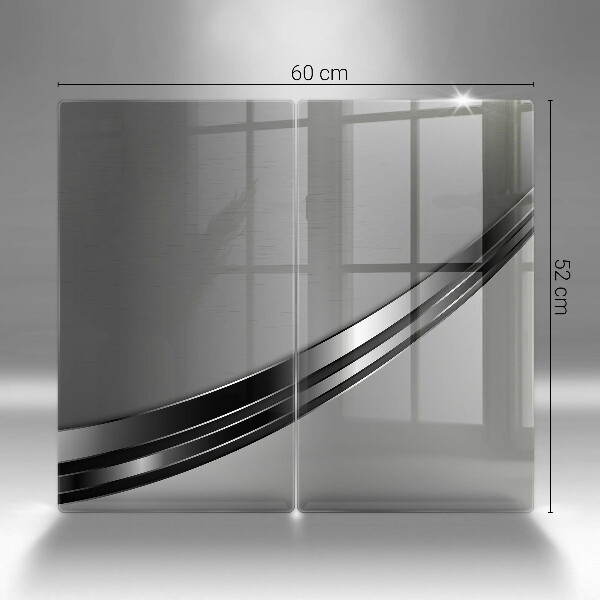 Protection plaque induction Abstraction du métal