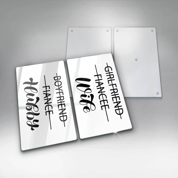 Protection plaque induction Inscription phrase motif