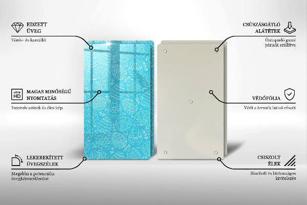 Cache plaque de cuisson Thème de Pâques