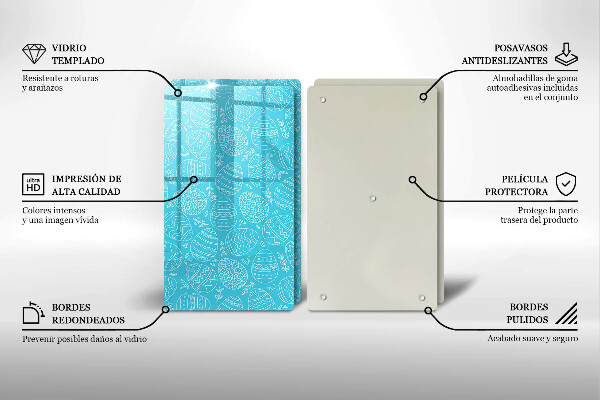 Cache plaque de cuisson Thème de Pâques