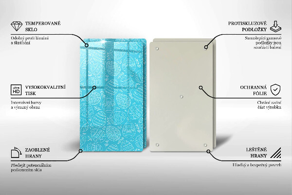 Cache plaque de cuisson Thème de Pâques